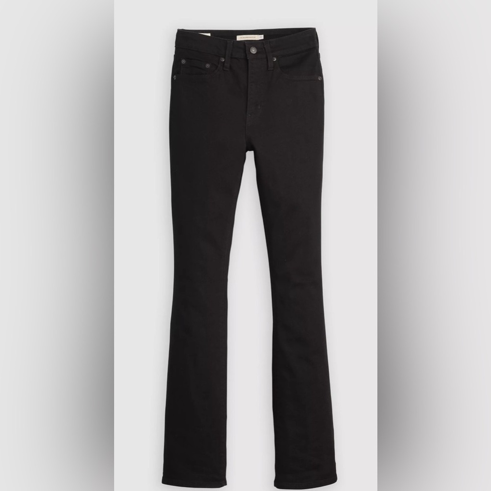Levi's 725 Women's Black Boot-Cut Jeans